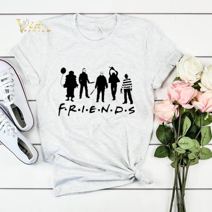 Friends team horror characters shirt sweater 4 - Friends team horror characters shirt sweater
