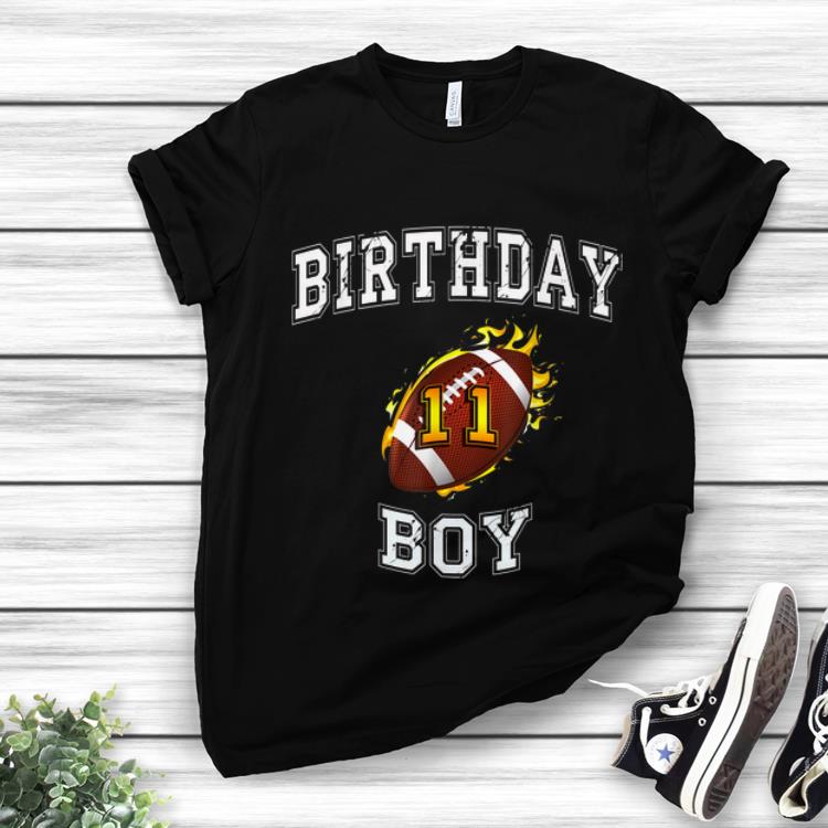 Hot 11th Birthday Boy USA Football shirt 1 - Hot 11th Birthday Boy USA Football shirt