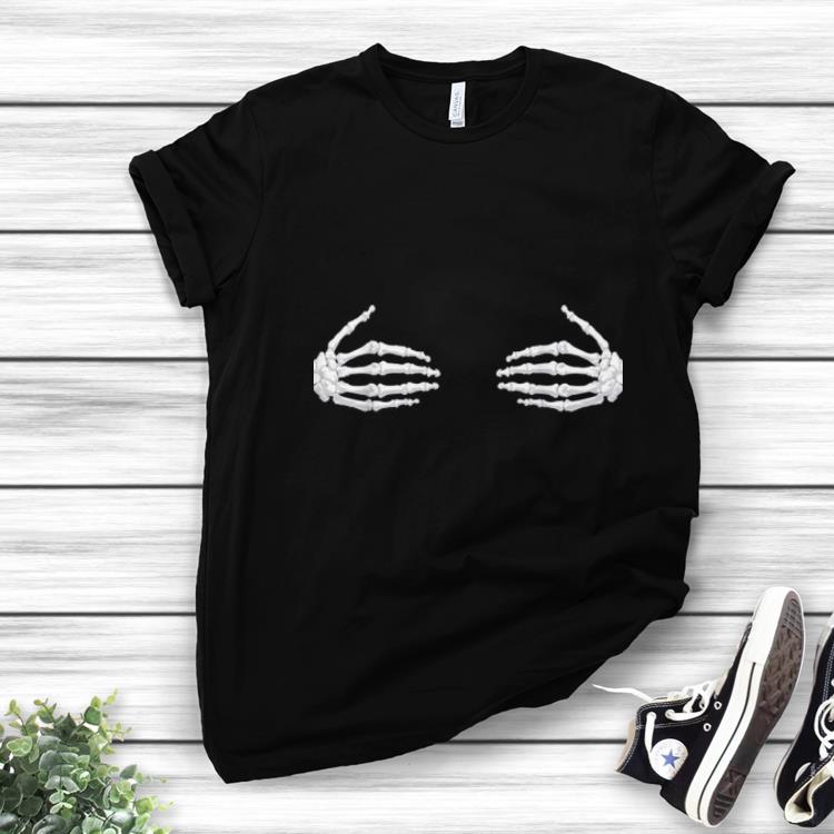 Hot Funny Vintage Boobs Skeleton Hand Scary Halloween 1 - Hot Funny Vintage Boobs Skeleton Hand Scary Halloween
