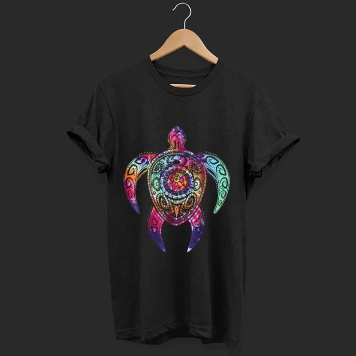 Hot Hippie Tie Dye Psychedelic Sea Turtle shirt 1 - Hot Hippie Tie Dye Psychedelic Sea Turtle shirt