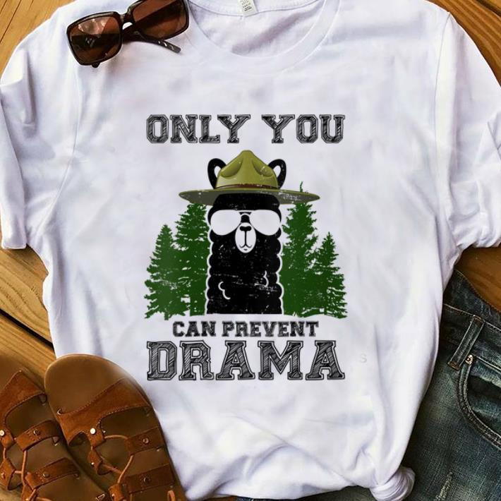 Hot Llama Camping Only You Can Prevent Drama shirt 1 - Hot Llama Camping Only You Can Prevent Drama shirt