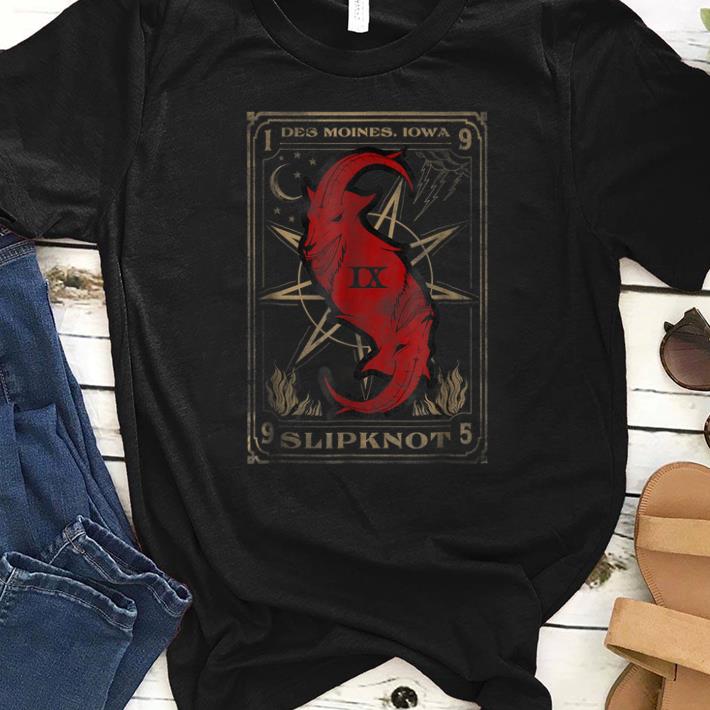 Hot Slipknot Tarot Card Goat shirt 1 - Hot Slipknot Tarot Card Goat shirt