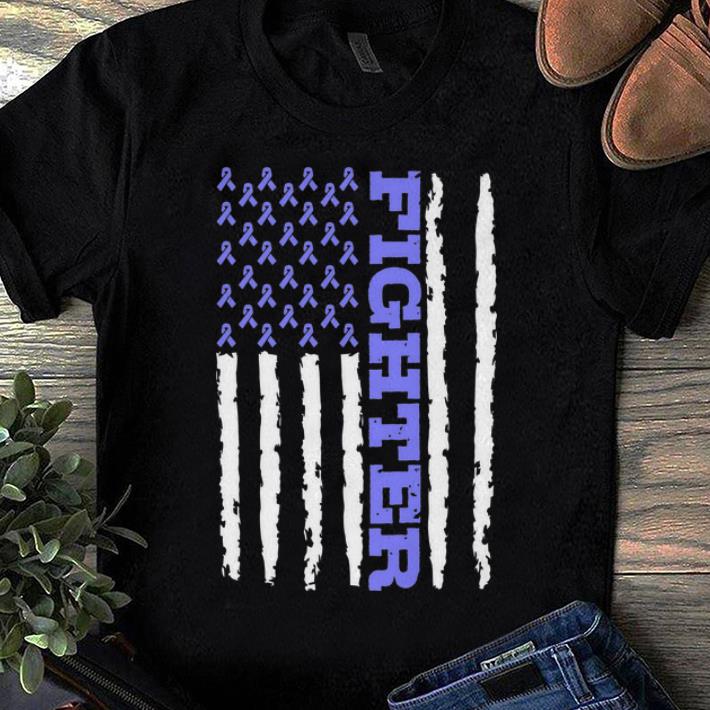 Nice Fighter Cancer Awareness American Flag shirt 1 - Nice Fighter Cancer Awareness American Flag shirt