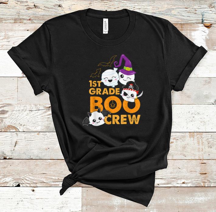 Official 1st Grade Boo Crew Halloween Teacher Kids School Ghost shirt 1 - Official 1st Grade Boo Crew Halloween Teacher Kids School Ghost shirt