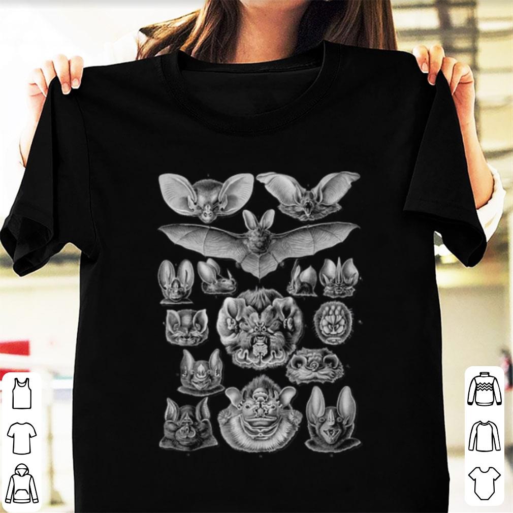 Official Bats Scientific Illustration Drawing Biology Art Halloween shirt 1 - Official Bats Scientific Illustration Drawing Biology Art Halloween shirt
