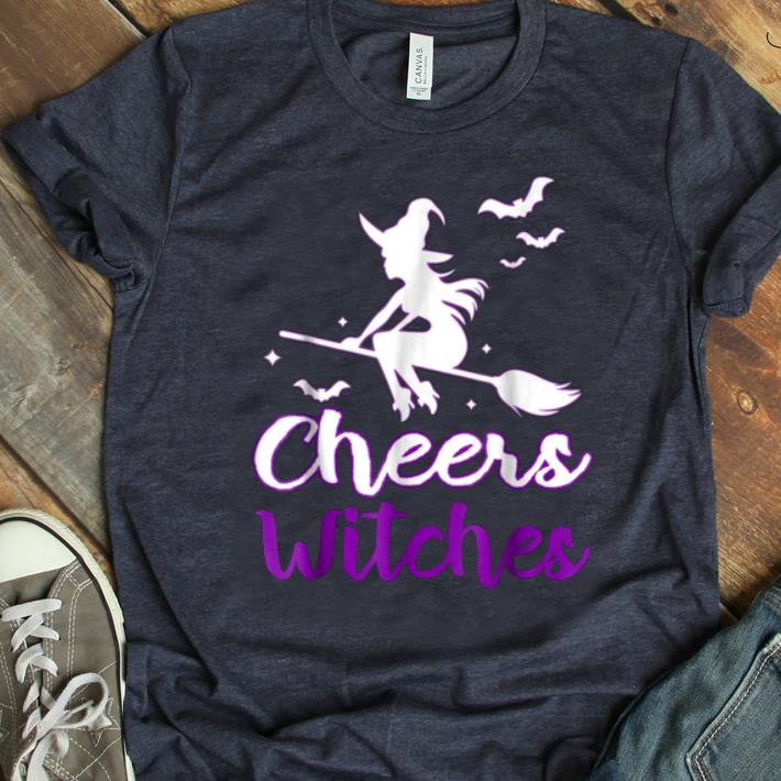 Official Cheers Witches Halloween Funny Halloween Bat shirt 1 - Official Cheers Witches Halloween Funny Halloween Bat shirt