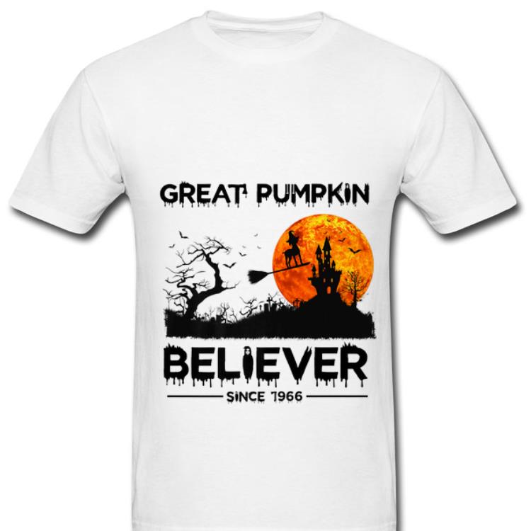 Official Great Pumpkin Believer Since 1966 Halloween shirt 1 - Official Great Pumpkin Believer Since 1966 Halloween shirt