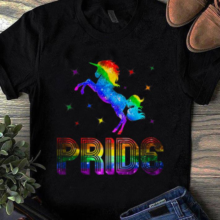 Official Pride Rainbow Unicorn LGBT Gay shirt 1 - Official Pride Rainbow Unicorn LGBT Gay shirt