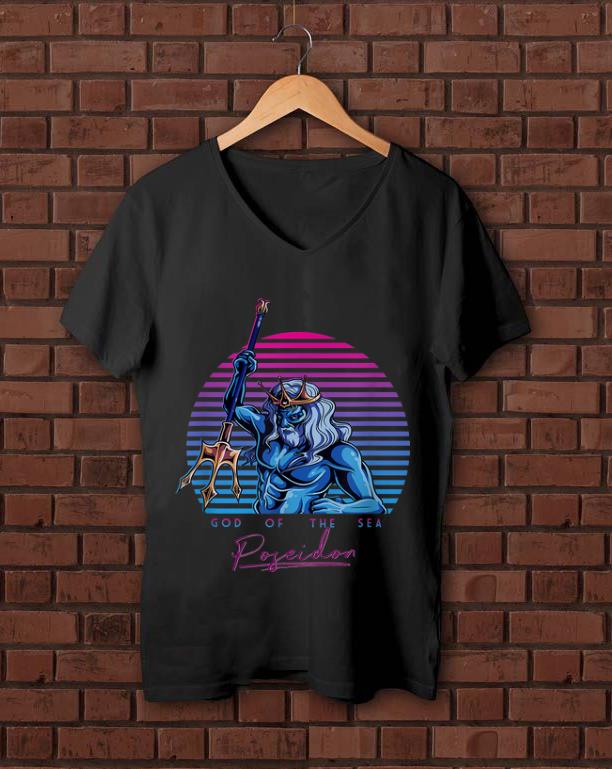 Official Retro God Of The Sea Poseidon Greek Mythology shirt 1 - Official Retro God Of The Sea Poseidon Greek Mythology shirt