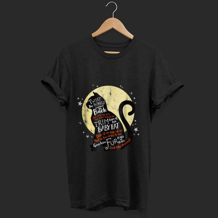 Official Thackery Binx Cat Twist The Bones And Bend The Back shirt 1 - Official Thackery Binx Cat Twist The Bones And Bend The Back shirt