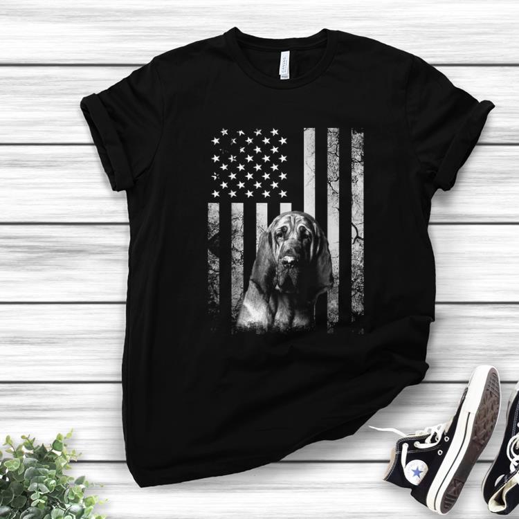 Original Bloodhound America Flag shirt 1 - Original Bloodhound America Flag shirt