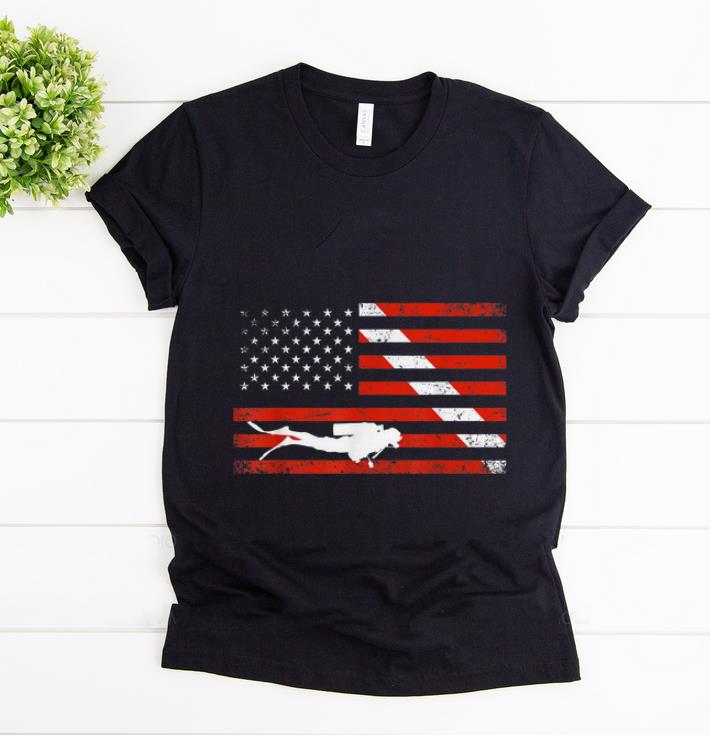 Original Diver Down American Flag shirt 1 - Original Diver Down American Flag shirt