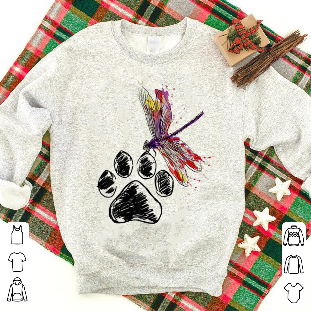 Original Dragonfly Dog Paw Color shirt 1 - Original Dragonfly Dog Paw Color shirt
