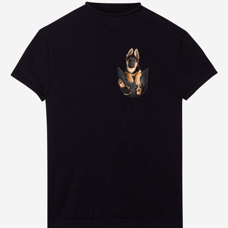 Original German Shepherd In Pocket Dog Lover shirt 1 - Original German Shepherd In Pocket Dog Lover shirt