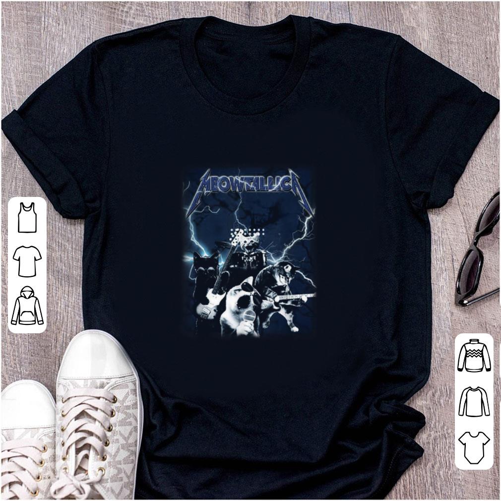 Original Meowtallic Rock Band shirt 1 - Original Meowtallic Rock Band shirt