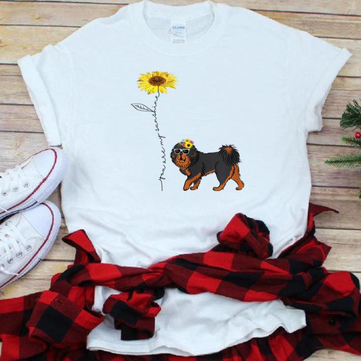 Original Sunflower You Are My Sunshine Tibetan Mastiff shirt 1 - Original Sunflower You Are My Sunshine Tibetan Mastiff shirt