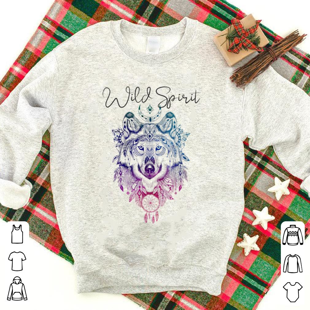 Premium Boho Chic Wild Spirit Wolf Gypsy shirt 1 1 - Premium Boho Chic Wild Spirit Wolf Gypsy shirt