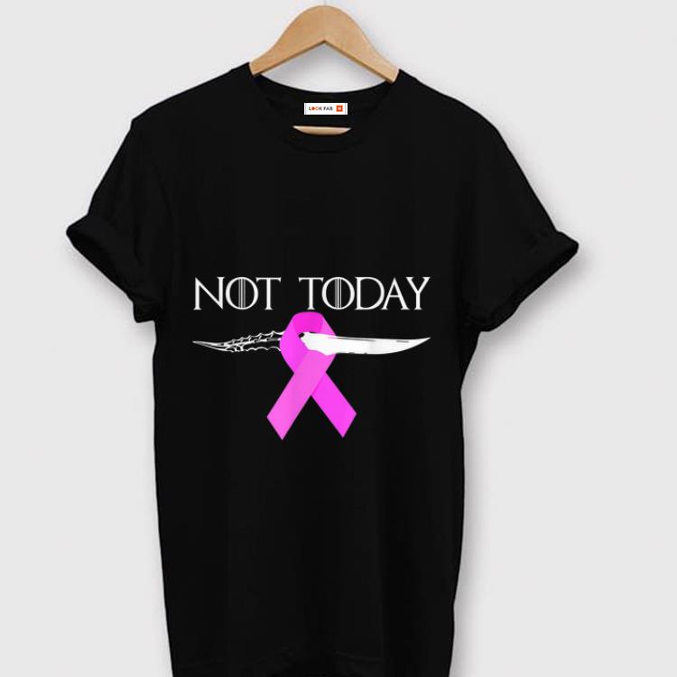 Premium Breast Cancer Awareness Not Today Game Of Throne shirt 1 - Premium Breast Cancer Awareness Not Today Game Of Throne shirt