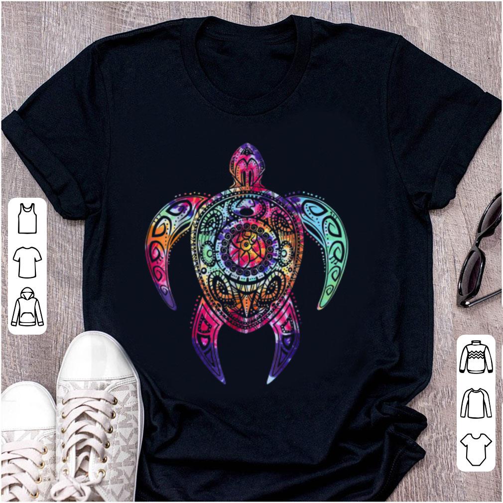 Premium Hippie Tie Dye Psychedelic Sea Turtle shirt 1 - Premium Hippie Tie Dye Psychedelic Sea Turtle shirt