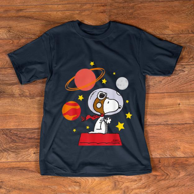 Premium Peanuts Snoopy Space Pilot Mars Moon And Saturn shirt 1 - Premium Peanuts Snoopy Space Pilot Mars, Moon And Saturn shirt