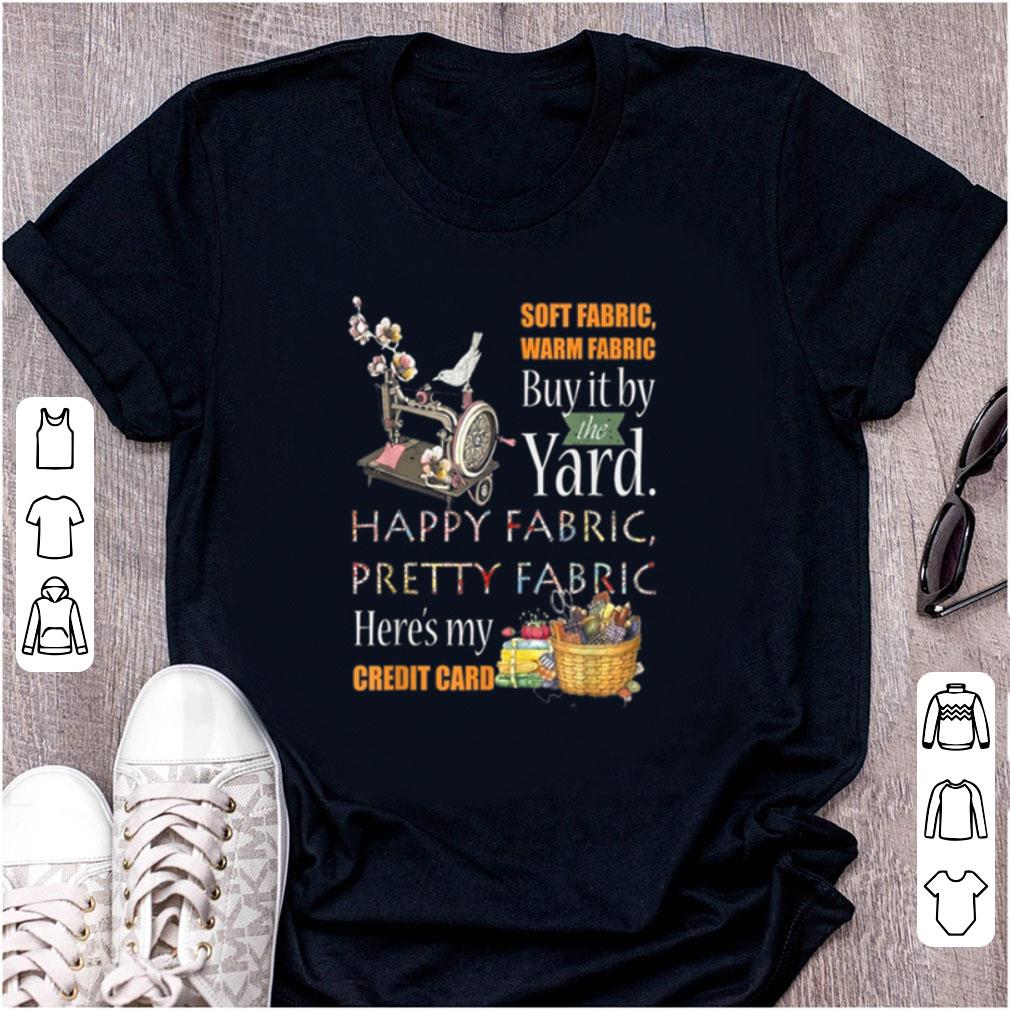 Premium Soft Fabric Warm Fabric Buy It By The Yard Happy Fabric shirt 1 - Premium Soft Fabric Warm Fabric Buy It By The Yard Happy Fabric shirt