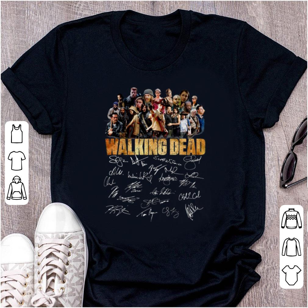 Premium The Walking Dead Signature shirt 1 - Premium The Walking Dead Signature shirt