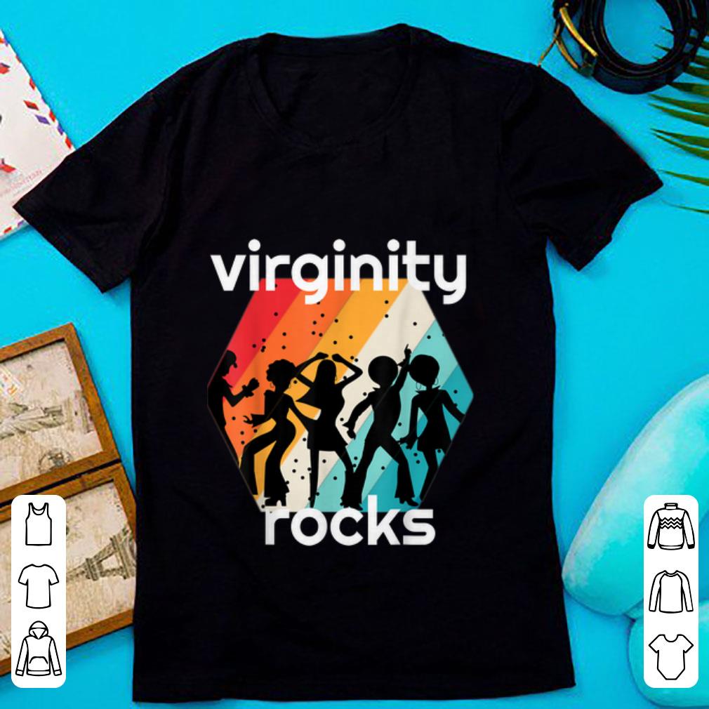 Premium Vintage Retro Virginity Rocks shirt 1 - Premium Vintage Retro Virginity Rocks shirt