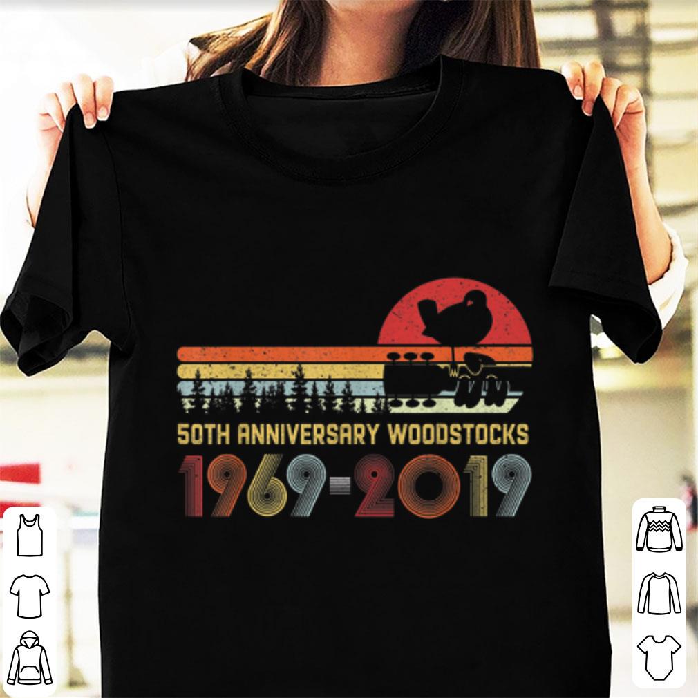 Premium Vintage Woodstocks 50th Anniversary Peace Love Vintage shirt 1 - Premium Vintage Woodstocks 50th Anniversary Peace Love Vintage shirt