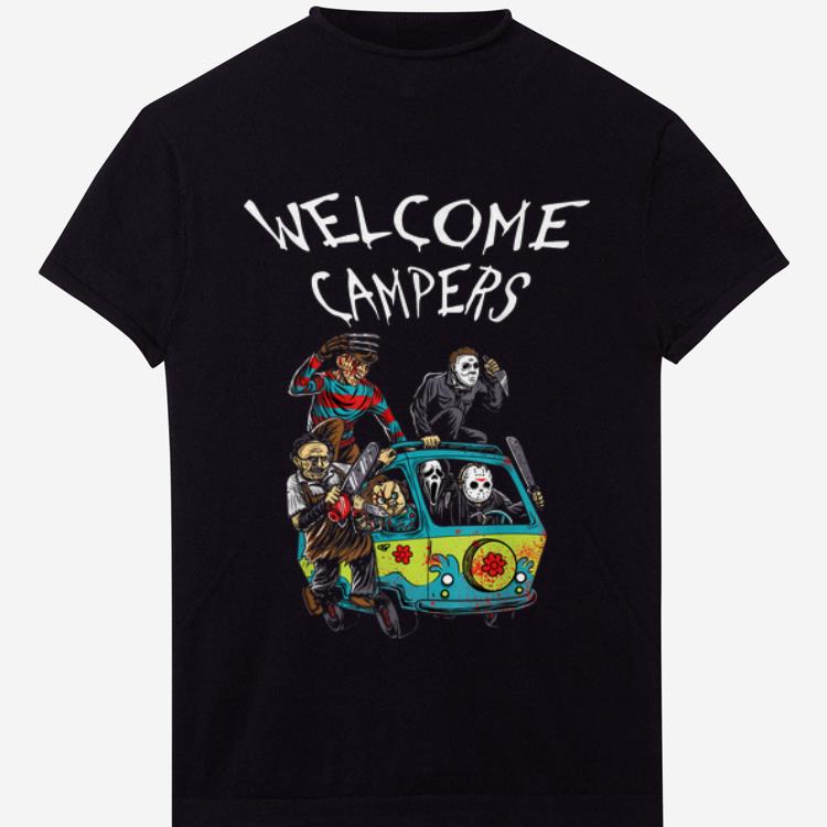 Premium Welcome Campers Horror Movie shirt 1 - Premium Welcome Campers Horror Movie shirt