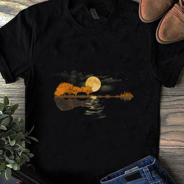 Pretty Acoustic Guitar Player Guitar Lake shirt 1 - Pretty Acoustic Guitar Player Guitar Lake shirt