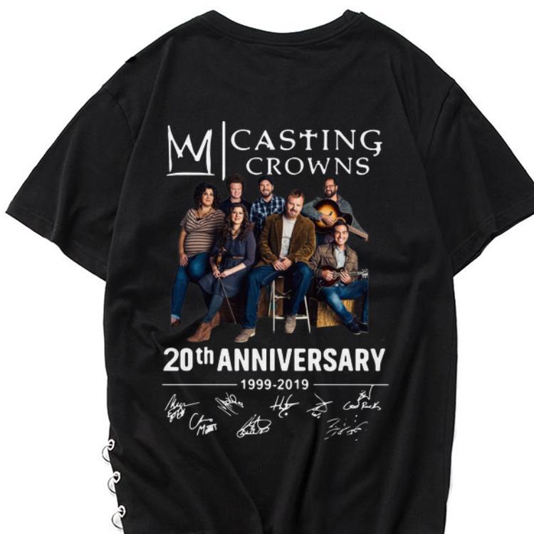 Awesome 20th Anniversary 1999 2019 Signatures Casting Crowns shirt 1 - Awesome 20th Anniversary 1999-2019 Signatures Casting Crowns shirt