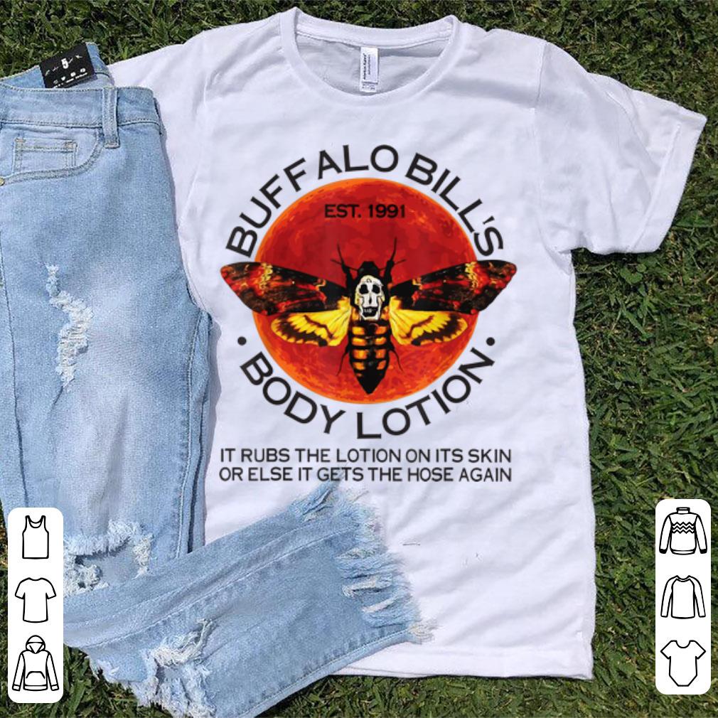 Awesome Buffalo Bill s Body Lotion EST 1991 Halloween Bee shirt 1 - Awesome Buffalo Bill's Body Lotion EST 1991 Halloween Bee shirt