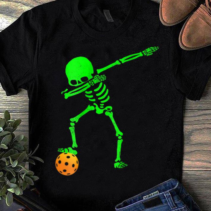 Awesome Dabbing Skeleton Pickleball Halloween shirt 1 - Awesome Dabbing Skeleton Pickleball Halloween shirt