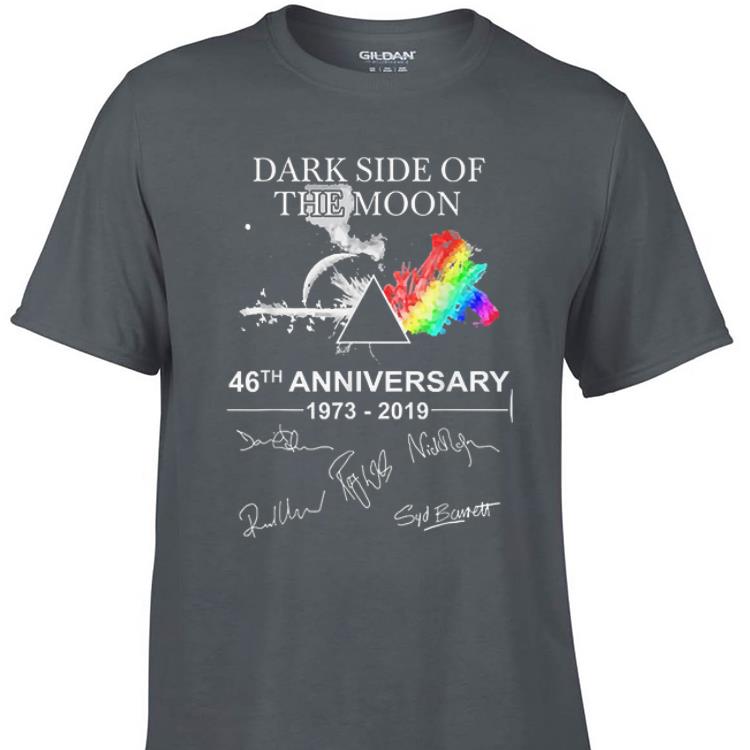 Awesome Dark Side Of The Moon 46th Anniversary 1973 2019 Signature shirt 1 - Awesome Dark Side Of The Moon 46th Anniversary 1973 2019 Signature shirt