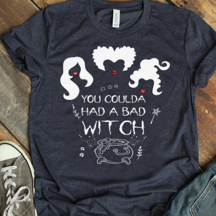Awesome Halloween You Coulda Had A Bad Witch shirt 1 - Awesome Halloween You Coulda Had A Bad Witch shirt