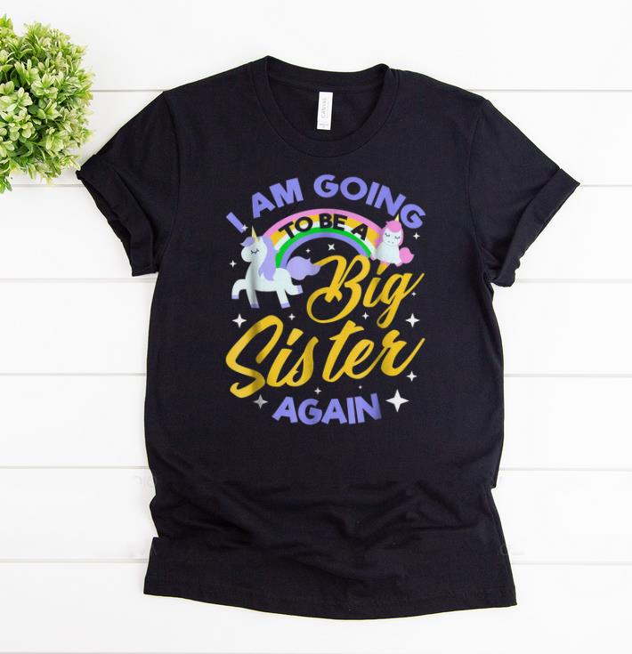 Awesome I Am Going To Be A Boig Sister Again Unicorn shirts 1 - Awesome I Am Going To Be A Boig Sister Again Unicorn shirts