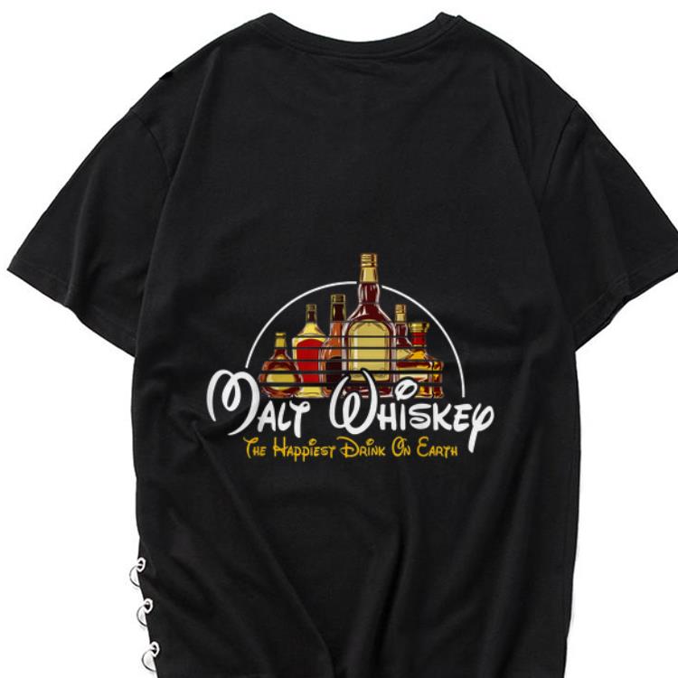 Awesome Malt Whiskey The Happiest Drink On Earth shirt 1 - Awesome Malt Whiskey The Happiest Drink On Earth shirt