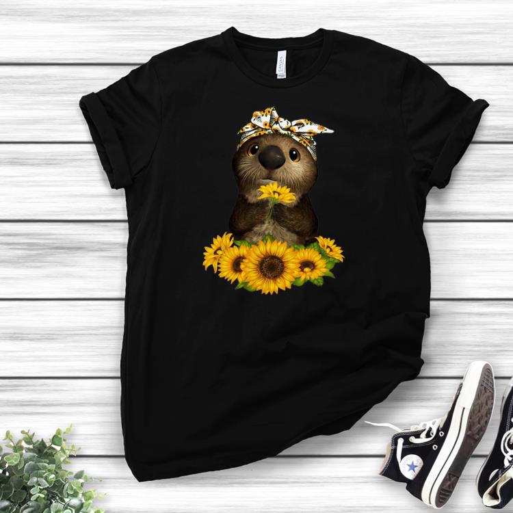 Awesome Otter Sunflowersshirts 1 - Awesome Otter Sunflowersshirts