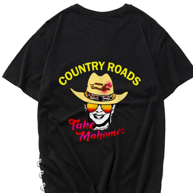 Awesome Patrick Country Roads Take Mahomes Home Kansas City shirt 1 - Awesome Patrick Country Roads Take Mahomes Home Kansas City shirt