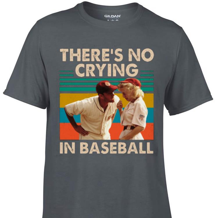 Awesome Vintage There s No Crying In Baseball Tom Hanks shirt 1 - Awesome Vintage There's No Crying In Baseball Tom Hanks shirt