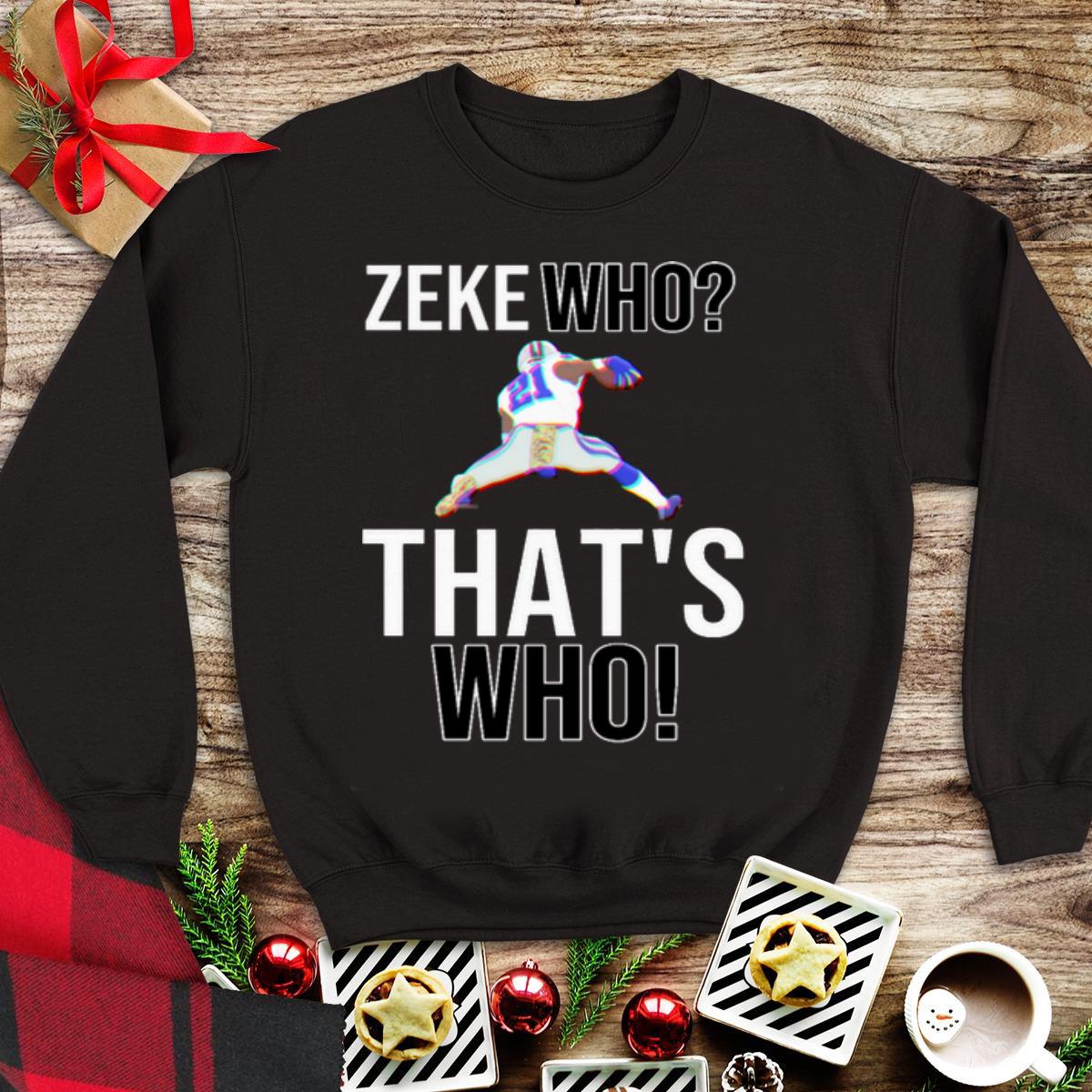 Awesome Zeke Who That s Who shirt 1 - Awesome Zeke Who That's Who shirt