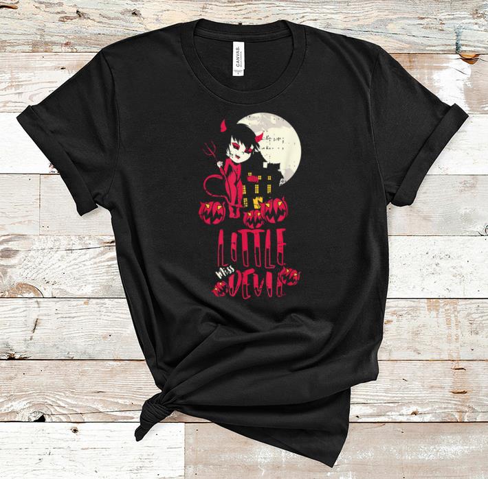 Beautiful Litter Miss Devil Costume Cool Easy Halloween Gift shirt 1 - Beautiful Litter Miss Devil Costume Cool Easy Halloween Gift shirt