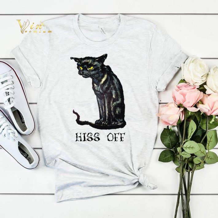 Black cat hiss off shirt sweater 4 - Black cat hiss off shirt sweater