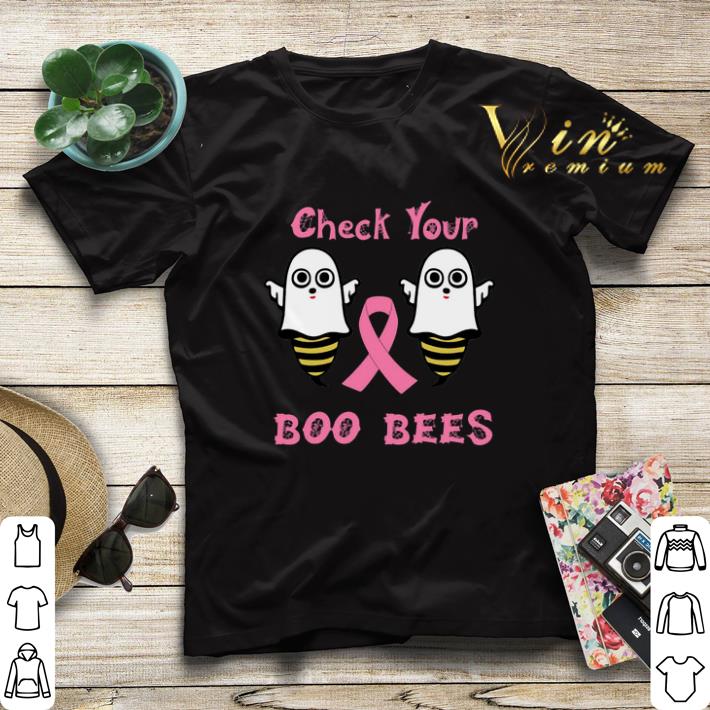 Check your boo bees Breast Cancer shirt sweater 4 - Check your boo bees Breast Cancer shirt sweater