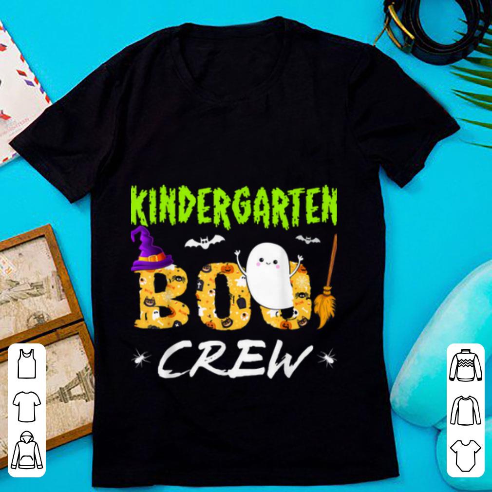 Funny Kindergarten Boo Crew Teacher Gift Halloween Costume shirt 1 - Funny Kindergarten Boo Crew Teacher Gift Halloween Costume shirt