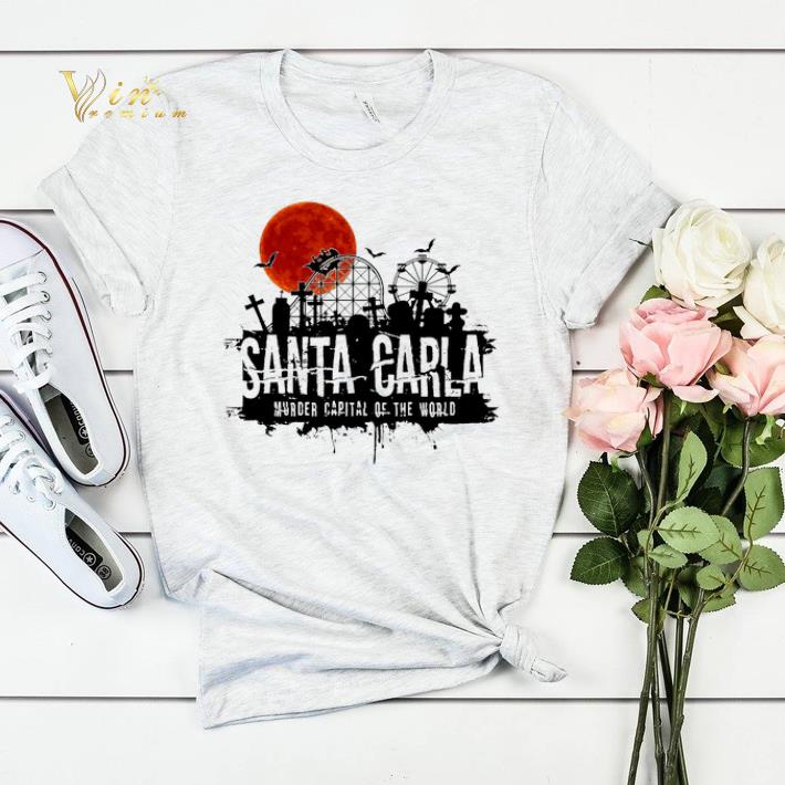 Halloween Santa Carla Murder Capital Of The World Sunset shirt 4 - Halloween Santa Carla Murder Capital Of The World Sunset shirt