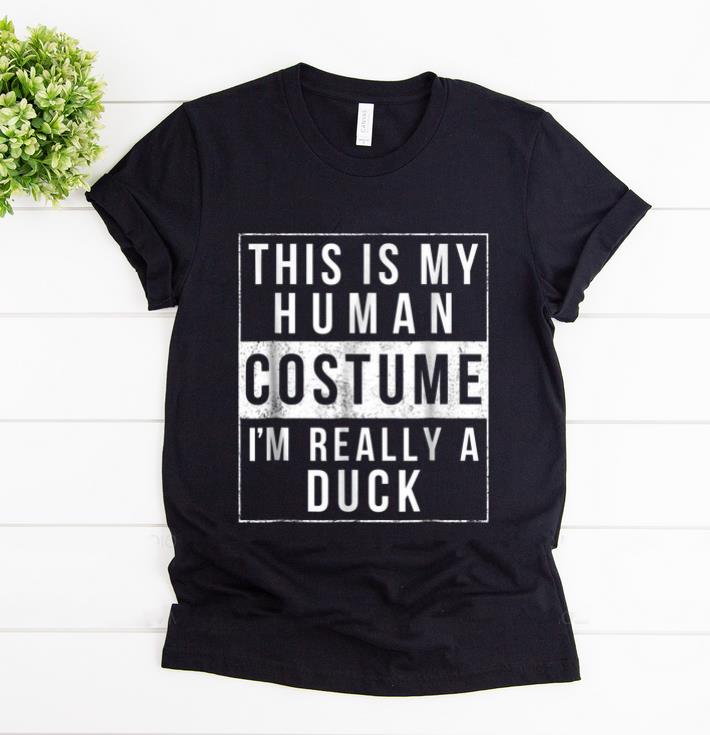 Hot Duck Halloween Costume Funny Easy For Kids Adults shirt 1 1 - Hot Duck Halloween Costume Funny Easy For Kids Adults shirt