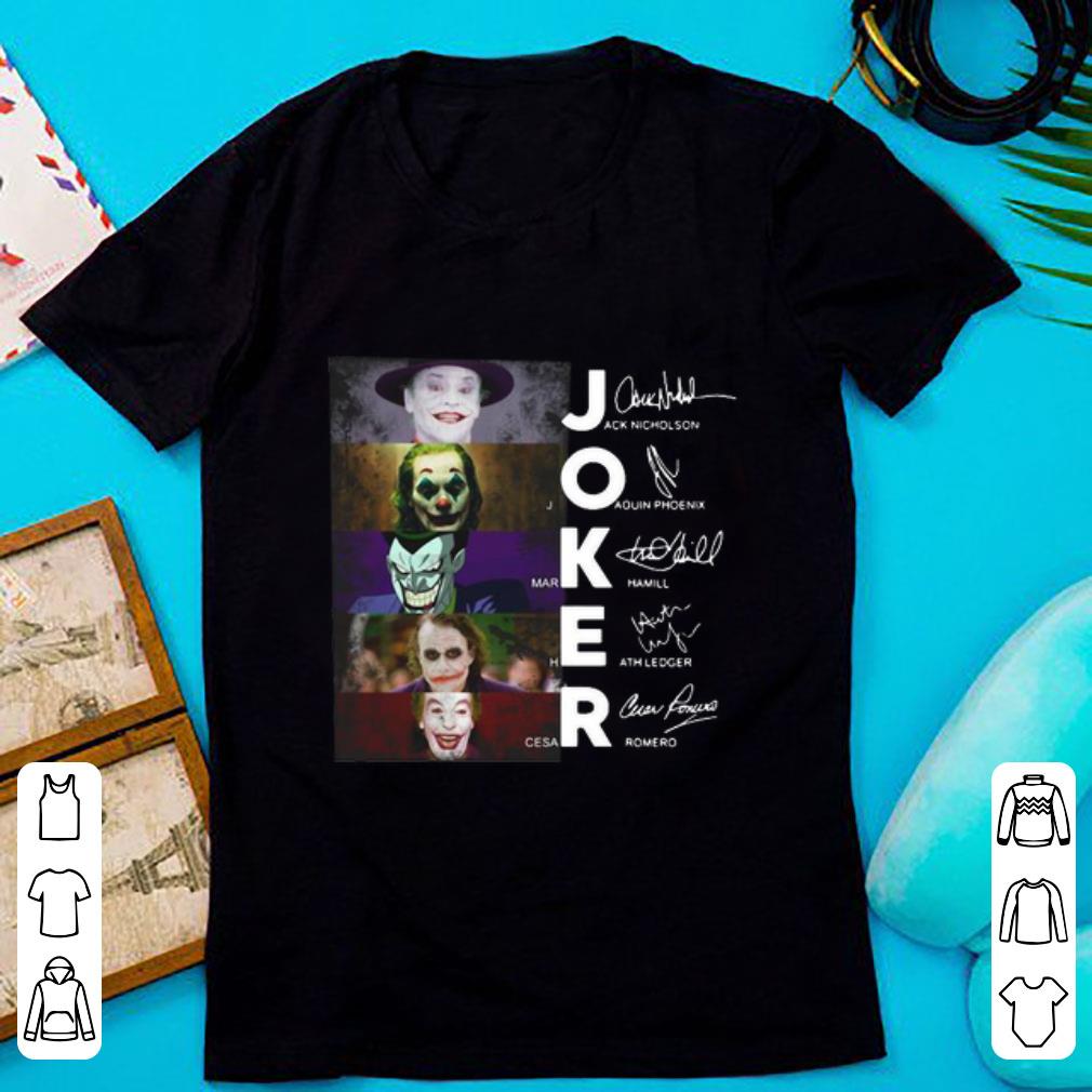 Hot Joker All Version Signature shirt 1 - Hot Joker All Version Signature shirt