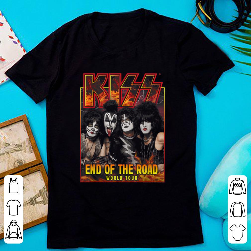Hot Kiss End Of The Road World Tour shirt 1 - Hot Kiss End Of The Road World Tour shirt