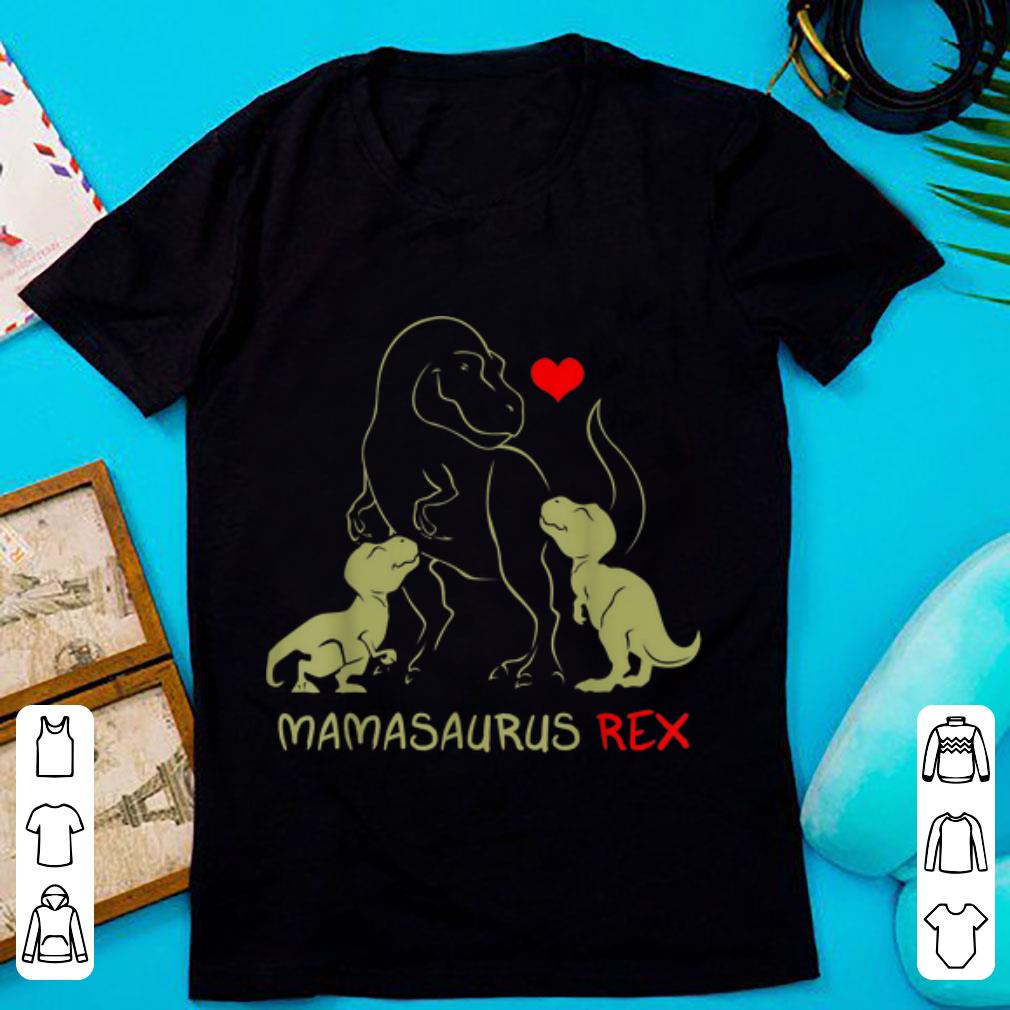 Hot Mamasaurus T rex Mama I happy have two kid gift shirt 1 - Hot Mamasaurus T rex Mama I happy have two kid gift shirt